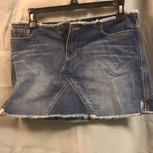 Blue jean skirt